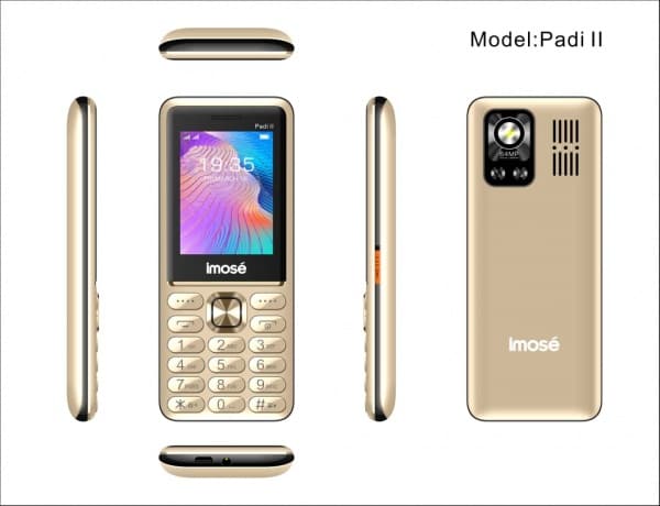 Imose Padi 11- 2.4 Inch- 32mb Ram+ 32mb Rom- Big Battery- Black - View 1
