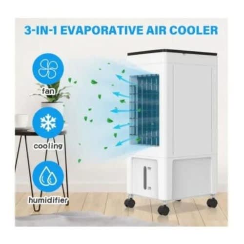 Portable Evaporative 8l Air Cooler- 60-65w.   1.5hp - View 3