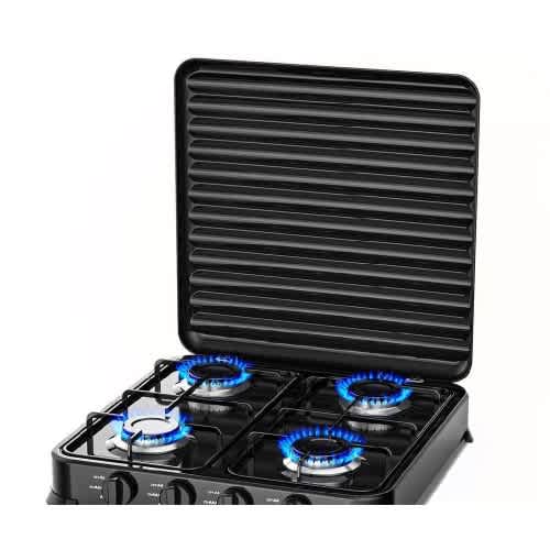 4 Burner Tabletop Gas Stove Auto Ignition Gas Cooker Anti - Rust - View 3