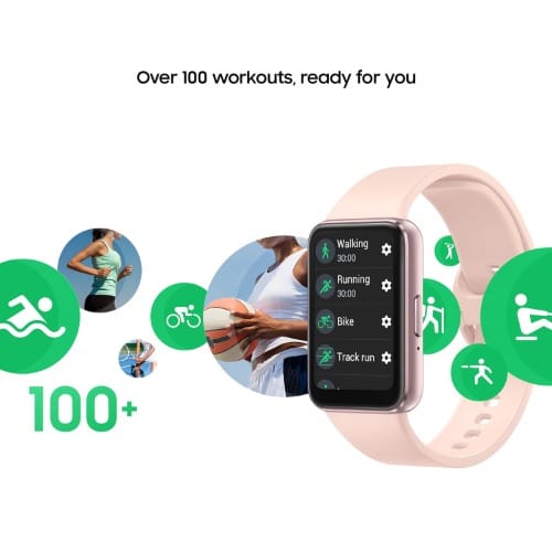 Galaxy Fit3 Smartwatch - Pink Gold - View 3