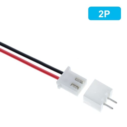 Wire Cable Connector - 2pcs - 2P JST XH2.54 XH 2.54mm