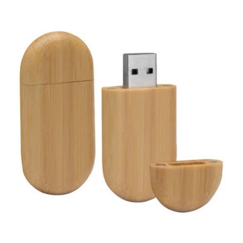 Bamboo Wood Usb Flash Drive – 4gb - View 3