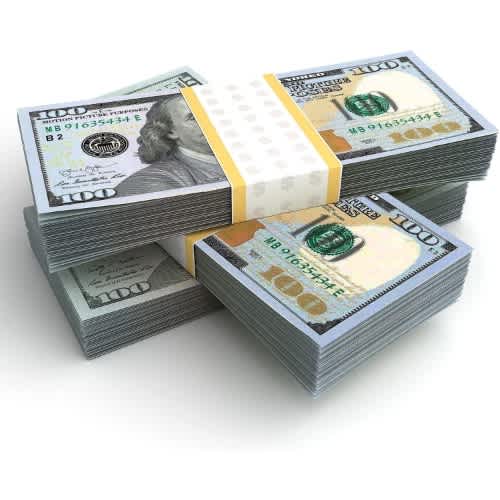 $100 Dollar Play Prop - 50pc