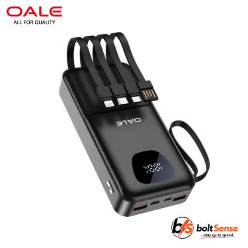 Oale Ipower Y20000 22.5w Super Fast Charging Power Bank With Built-in Cables - 20000mah - View 1