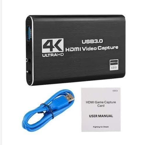 4k 1080p Hdmi To Usb 3.0 Video Capture Card Streaming Game Live With Loop For Obs