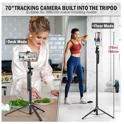 Es B180 Auto Face Tracking Selfie Stick Tripod Phone Stand - View 3