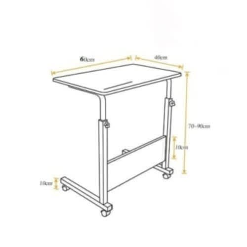 Laptop Table With Wheels - View 1