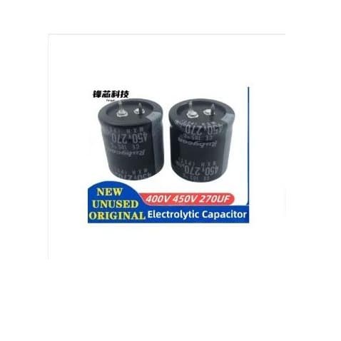 Rubycon Audio Filter Aluminum Electrolytic Capacitor 450v 270uf 2 Pin Diverse Volumes - 1pc - View 2