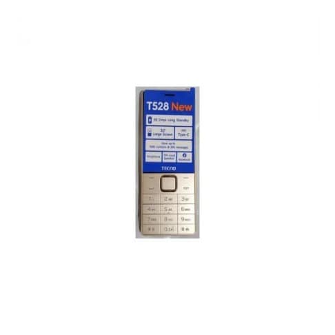T528 - Dual Sim - 16MB ROM - 8MB RAM - 2500mah - Gold - View 3