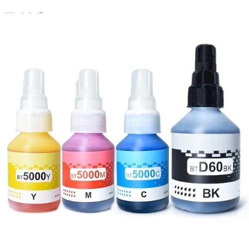 D60k Black - Bt5000 Cyan - Magenta - Yellow For Brother Ink Tank - View 3