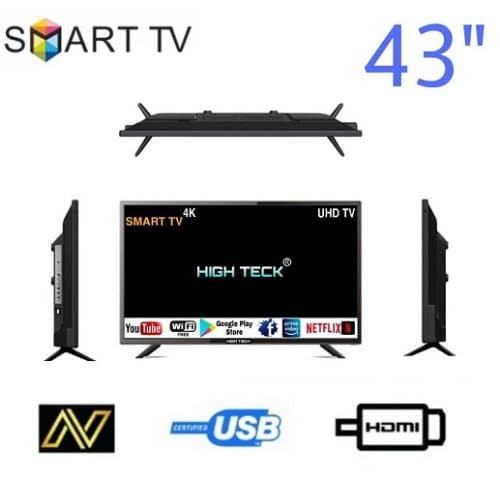 High Teck - 4k Smart Uhd Television - 43'' - View 2