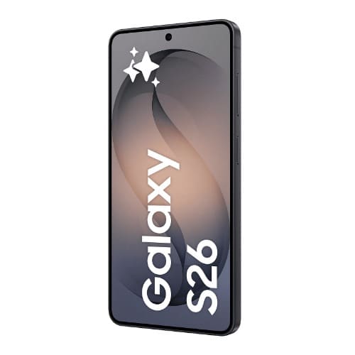 Galaxy S26 5G - 6.3" - 256GB ROM - 12GB RAM - Dual SIM - Fingerprint - 4300mAh - Black - View 3