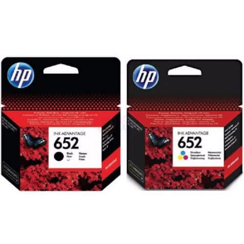 Ink Cartridges 652 - Black & Trio Color