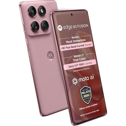 Edge 60 Fusion 5G - 6.67" - 256GB ROM - 12GB RAM - Nano SIM - 5200mAh - PANTONE Zephyr