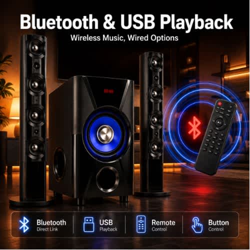Dj-665 High-class Home Cinema System Surround Sound With 8-inch Hi-bass Subwoofer - View 7