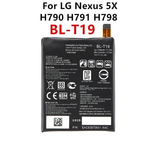 Replacement Battery  For Lg Nexus 5x H790 Blt19 H791 H798 - View 1