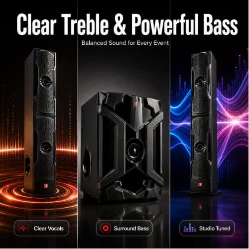 Dj-669 High Class Home Cinema System – De Senior Sound System With Classy Design - View 4