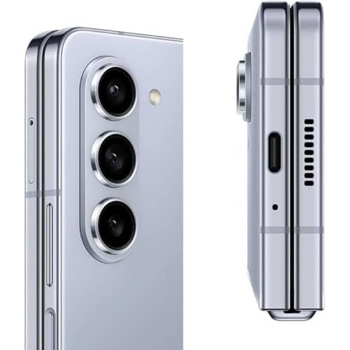 Galaxy Z Fold 5 Ai Phone - 7.6'' - 5G - 256GB ROM - 12GB RAM - 4400mAh - 1 Sim + E Sim - Icy Blue - View 4