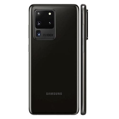 Galaxy S20 Ultra 5G -6.9" -128GB ROM - 12GB RAM - Single Sim - 5000mAh -Pouch & Screen Guard - Black - View 3