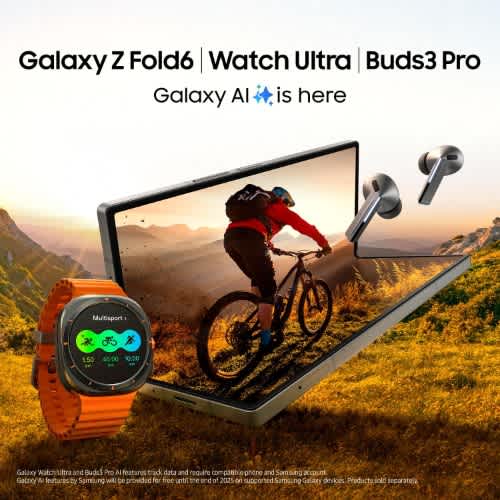 Galaxy Z Fold 6 -7.6" - 256GB ROM-12GB RAM - 5g - 4450mah - View 3