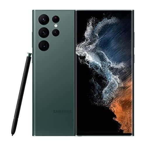 Galaxy S22 Ultra 5g - 6.8" -128GB ROM - 8GB RAM- Single Sim - 5000mAh- Green - View 3