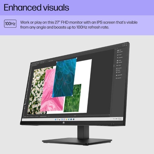 Series 3 27 Inch Fhd Monitor - Full Hd Display with Built-in Speaker - 1920 X 1080 - Ips Panel - View 6