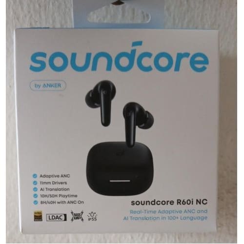 Soundcore R60i - Real-time Adaptive Noise Cancelling - Black - View 3