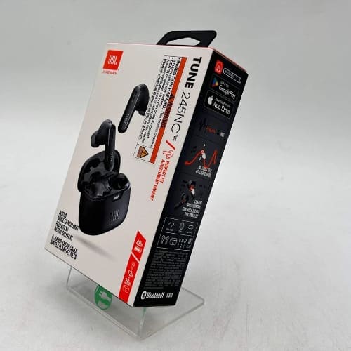 Jbl Tune 245nc Wireless Noise Canceling In-ear Headphones Black - View 3