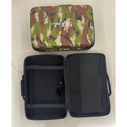 Travelling Bag For Fat Ps5 Console Camo - View 2