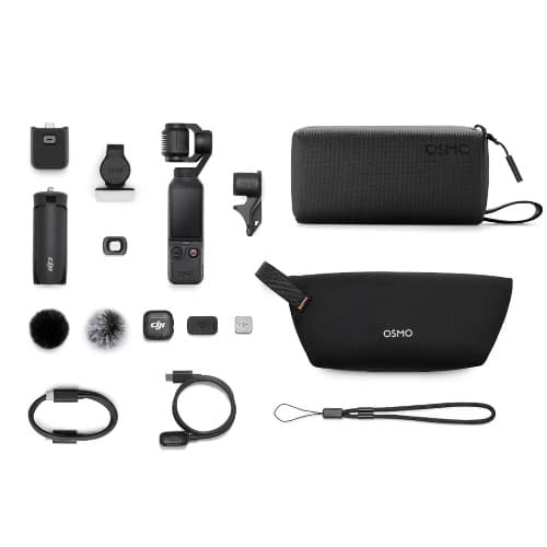 Osmo Pocket 4 Creator Combo 4k 240fps Action Camera Stabilizer Gimbal Mic Tripod