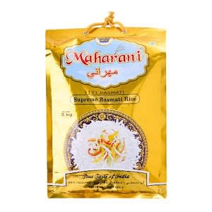 Maharani Supreme Basmati Rice 5kg X4 - View 2
