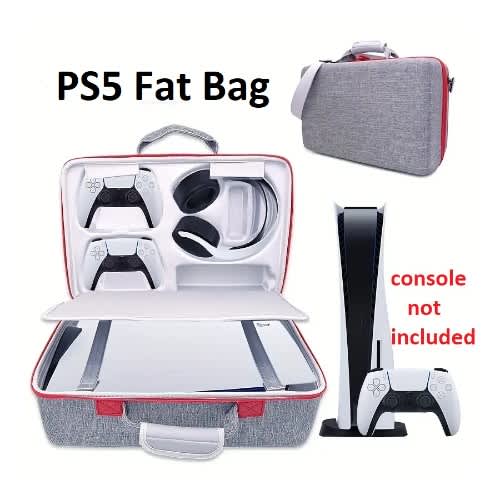 Bag For Ps5 Fat - Grey - View 1