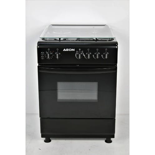 Aeon Gas Cooker 6031 – 60x60cm, 3 Gas + 1 Electric Burner, Strong Pan Support, Oven Lamp, - View 2