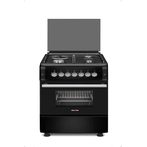 50x50cm 3 Gas Burner 1 Hotplate Cooker With Bottom Oven & Grill - View 1