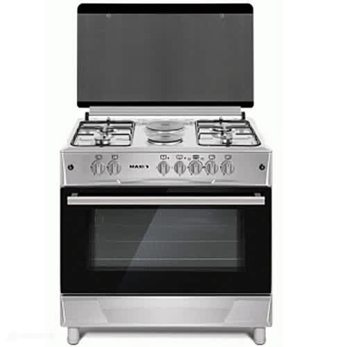 Advanced Burners - 60 x 90cm 4 Gas + 2 Hotplates Gas Cooker & Oven - Complete Accessories Inc - View 1