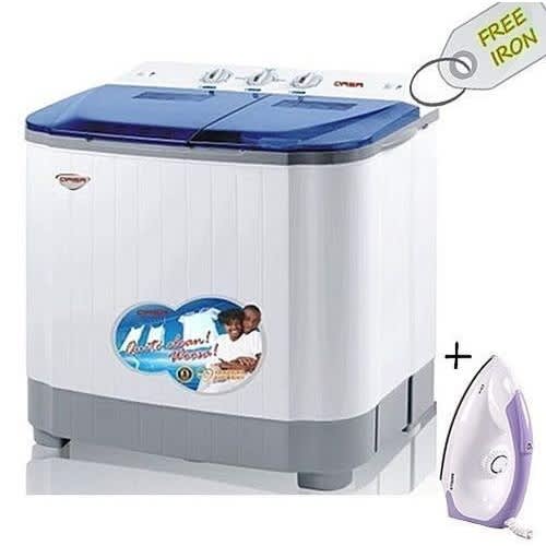 8.8kg Washing Machine + Free Iron - 5kg Wash & 3.8kg Spin
