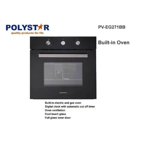 Electric And Gas Built- In Oven. - View 1