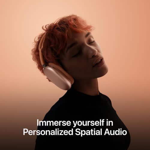 Airpods Max Wireless Over-ear Headphones - Orange - View 3