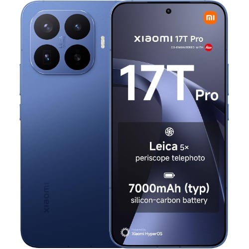 17T Pro 5G - 6.83" - 1TB ROM - 12GB RAM - Dual SIM - Fingerprint - 7000mAh - Blue
