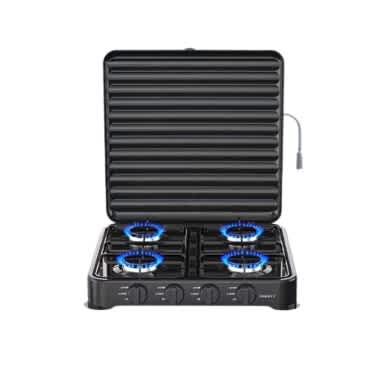 Energy Efficient Cast Iron Burners Auto-ignition – Black – 8.8kw – Sk-6004 - View 2