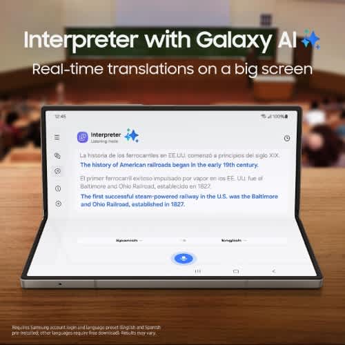 Galaxy Z Fold 6 - 5g - 7.6" - 256GB ROM - 12GB RAM  - 4450mAh - View 4