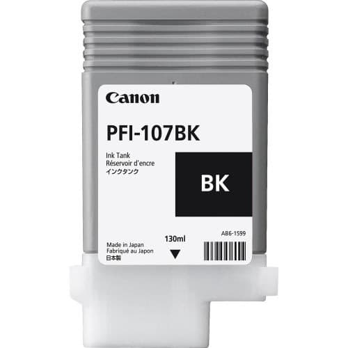 Canon Pfi-107bk Black Ink Cartridge - View 2