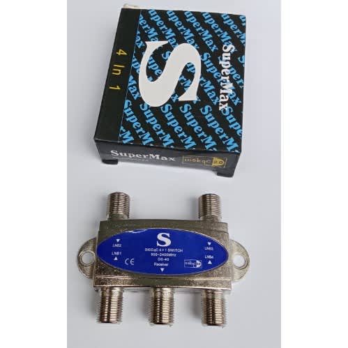 4x1 Satellite Diseqc Switch - View 3