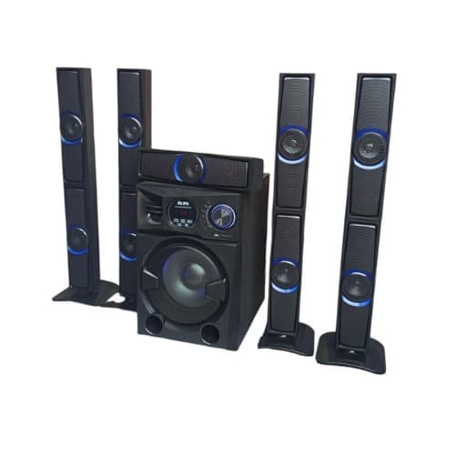 Ailipu  5.1 Heavy Bass Multimedia Hometheatre With 5 Active Tower Sound Amplifier Speakers - View 4