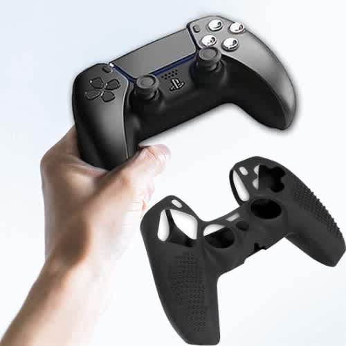 Protective Silicone Cover For Ps5 Controller – Includes 2 Analog Stick Caps - View 5