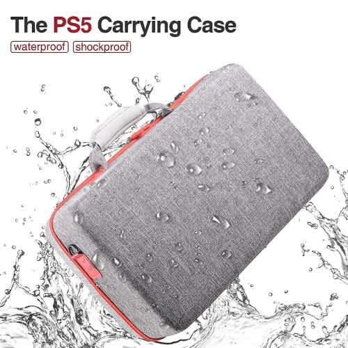 Bag For Slim Ps5 - digital & Disc Versions - Grey - View 8