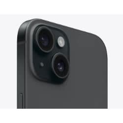 iPhone 15 - 6.1" - 128GB ROM - 6GB RAM - Nano SIM + eSIM - 5g - Black - View 4