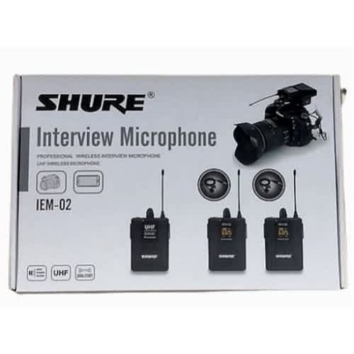 Wireless Lapel Body Clip Microphone With Headset Mic For Camera & Phone - Lavalier Mic - View 2
