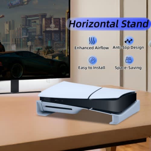 Horizontal Stand For Ps5 Slim/pro Console - View 8