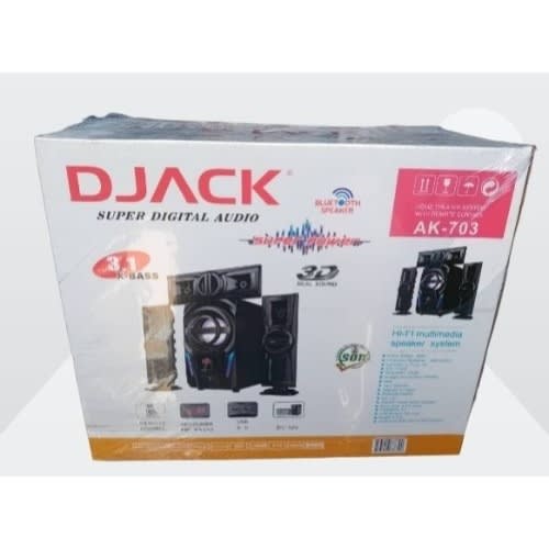 Djack 3.1 Ak-703 Bluetooth Home Theater System With Remote Control - View 3